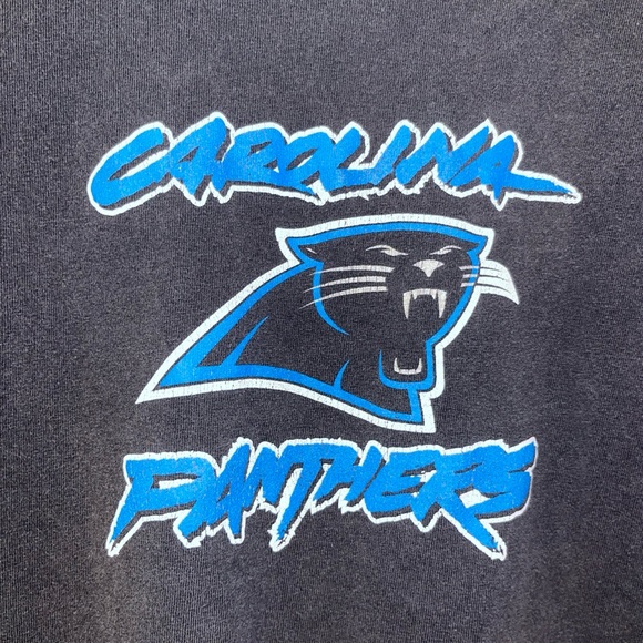 Carolina Panthers Black Reebok Shirt L NC SC NFL Bryce Young - Picture 2 of 4